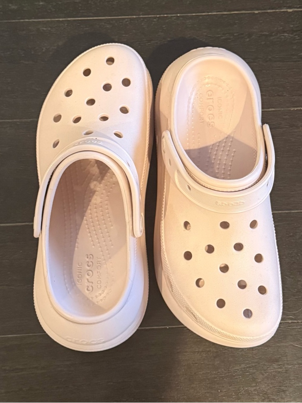 CROCS Women Mega Crush Platform Clog Size 8